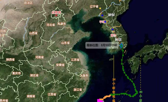 台风卡努即将北上影响黑龙江 10日夜间至11日夜间为“卡努”主要降水时段