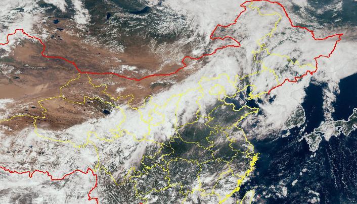 六号台风实时路径图卫星云图 台风“卡努”携较强风雨影响东北