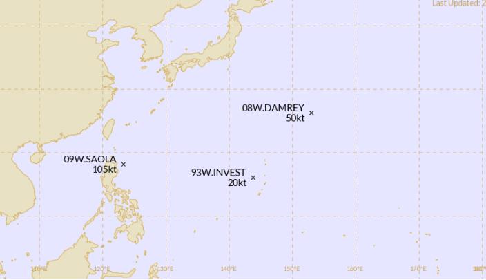 十一号台风海葵胚胎最新路径图 下一个台风或仍以北行路径为主趋向日本