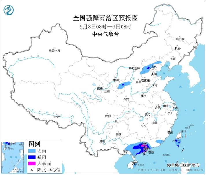 台风“海葵”停编影响仍在 今明天广东广西等地将有强降水