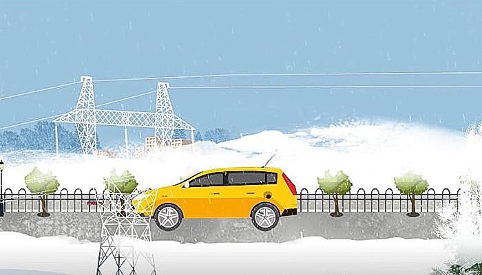 内蒙古锡林郭勒部分路段因积雪交通管制 出行请及时了解最新路况