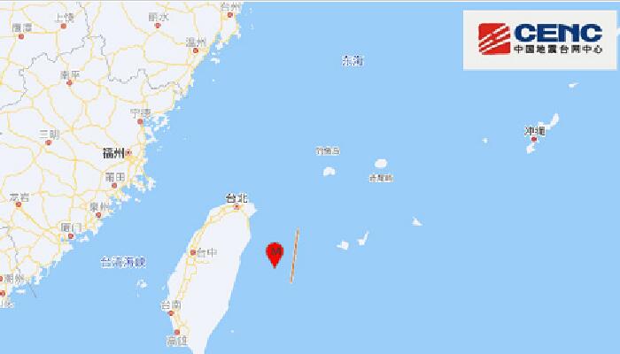 3月22日地震最新消息：台湾省花莲县海域发生4.7级地震