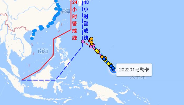 今年第1号台风生成较常年偏晚近1个月 2022西北太平洋台风季拉开帷幕