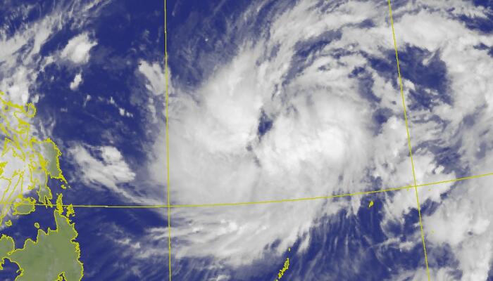 4月11日第1号台风最新超清云图 2022台风马勒卡卫星云图实时更新