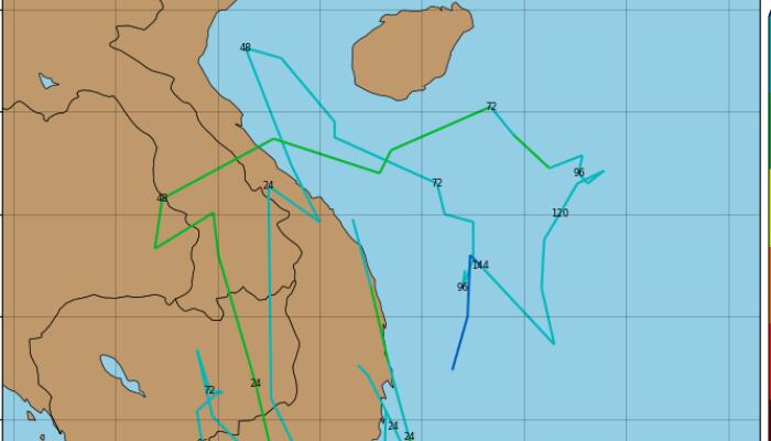 2022年3号台风胚胎最新消息路径 受其影响海南五一假期风雨显著