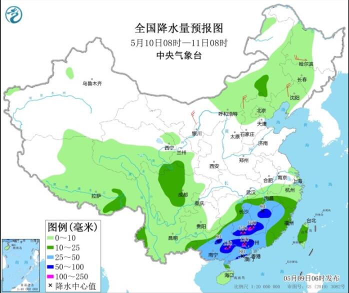 江南华南等部分地区大暴雨 北方又将迎较强冷空气