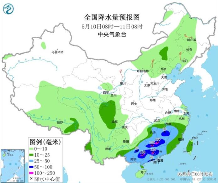 南方进入长达5天密集降雨期 中国气象局启动三级应急