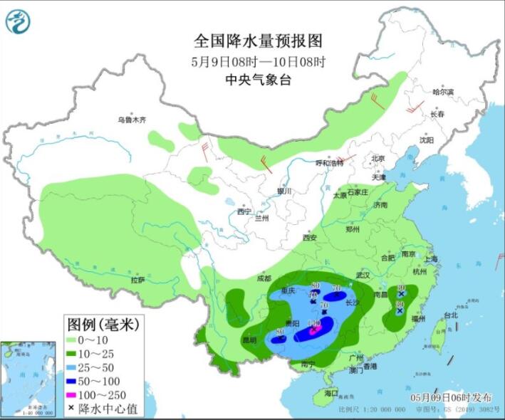 江南华南等部分地区大暴雨 北方又将迎较强冷空气