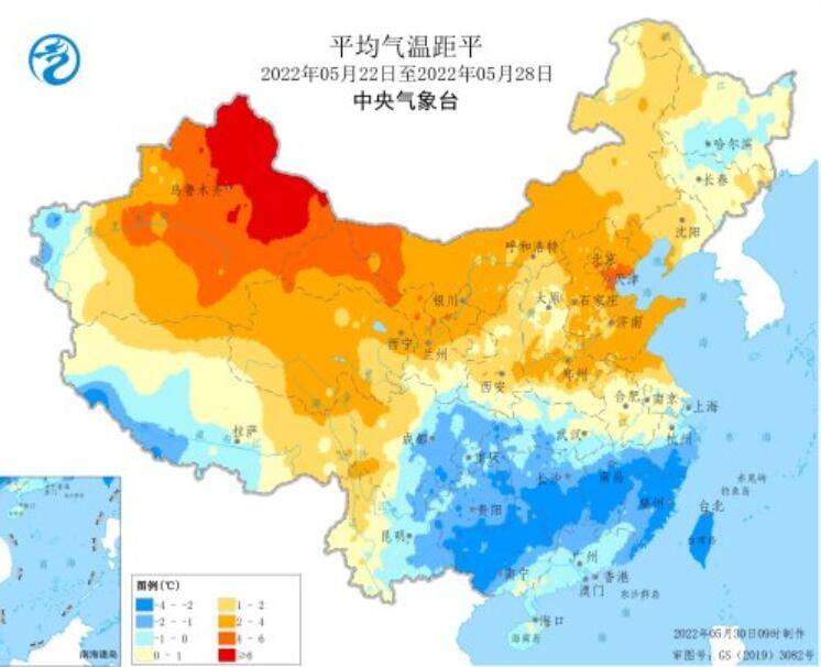 5月30日全国农业气象预报：京津冀豫鲁等有热干风对小麦灌浆不利