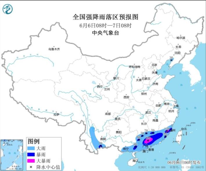 广东福建部分地区仍有大暴雨 河南山东等有间歇性高温