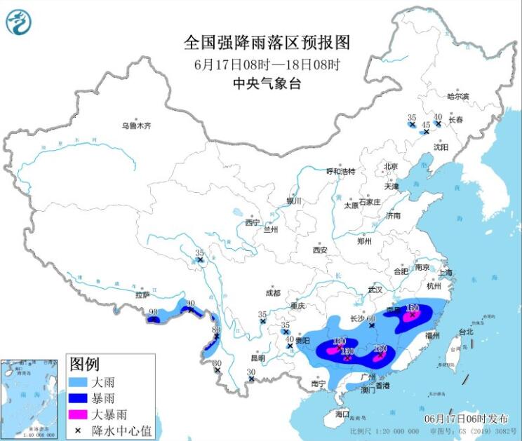 广东福建广西等仍有暴雨 高温在北方肆虐