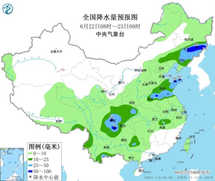 湖南广东等部分地区仍有暴雨 北方也将加入降水队伍