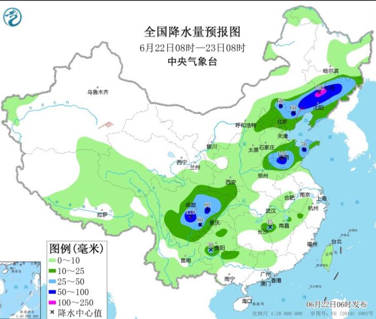 華北西北東北等迎明顯降雨 河北河南山東繼續高溫