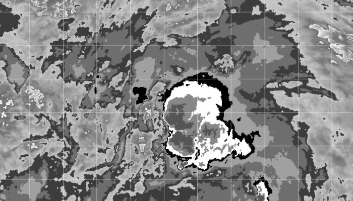 第4号台风胚胎今日卫星云图 台风“艾利”胚胎发展最新云图
