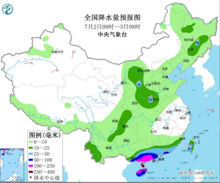 3号台风暹芭将影响华南 广西广东海南等迎强风雨