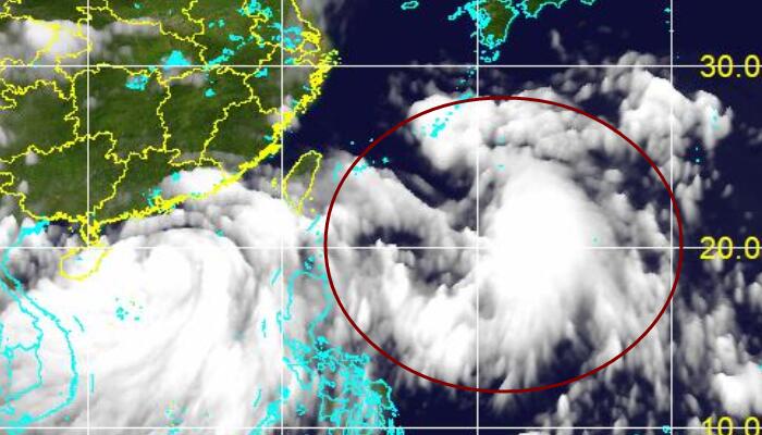 今年4号台风最新消息：热带低压加强中“艾利”将生成