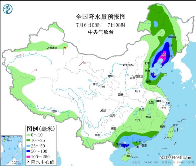 “暹芭”残余仍影响两广河南等 4号台风影响东海东北部