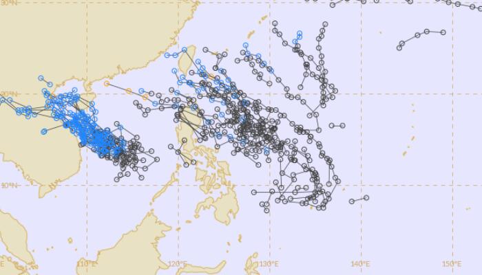 温州台风网台风2022实时路径图 最新5号台风实时路径跟踪