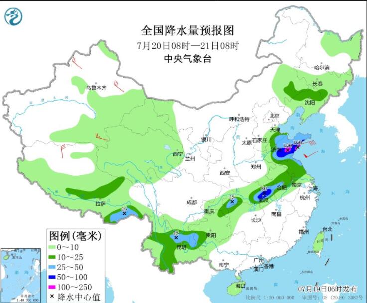 贵州河南等部分地区有大暴雨 南方高温将再度发展