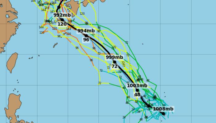 今年第5号台风桑达实时路径图预测 5号台风生成后会去哪里