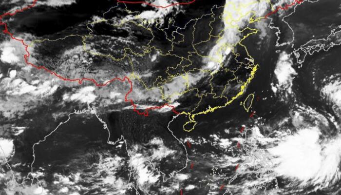 第5号台风即将生成云图实况 台风路径实时发布系统桑达卫星云图更新