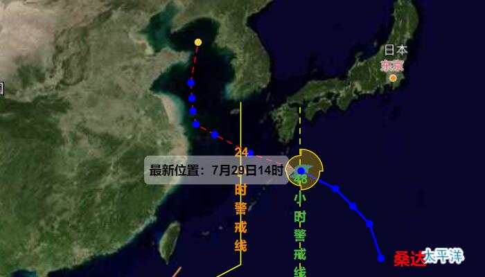 上海台风网第5号台风最新消息 台风桑达给上海市带来什么影响
