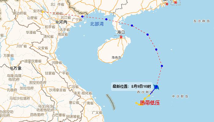 海南台风网第7号台风最新消息 台风木兰对海南有影响吗