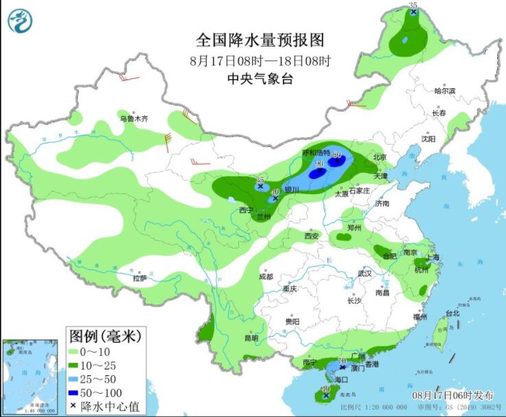 川渝湘赣浙高温仍能达40℃+ 西北华北东北等有较强降雨