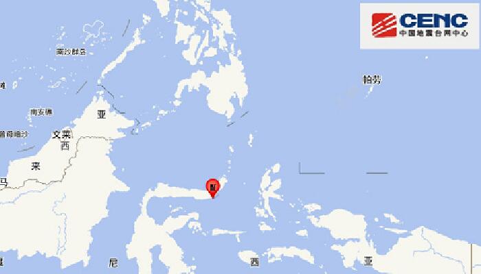 印尼北苏拉威西省附近海域发生5.4级地震 会引发海啸吗