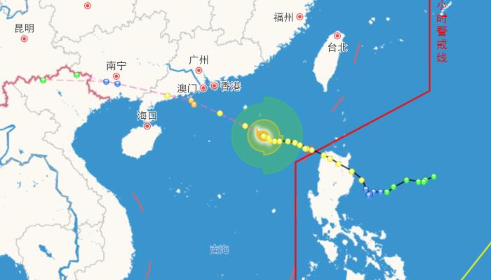 海南台风马鞍最新消息今天： 逼近华南对海口影响明显吗