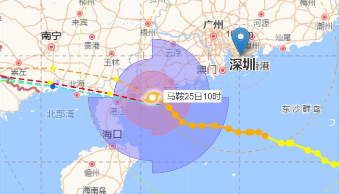 广西台风网第9号台风最新消息 台风马鞍对广西影响有哪些