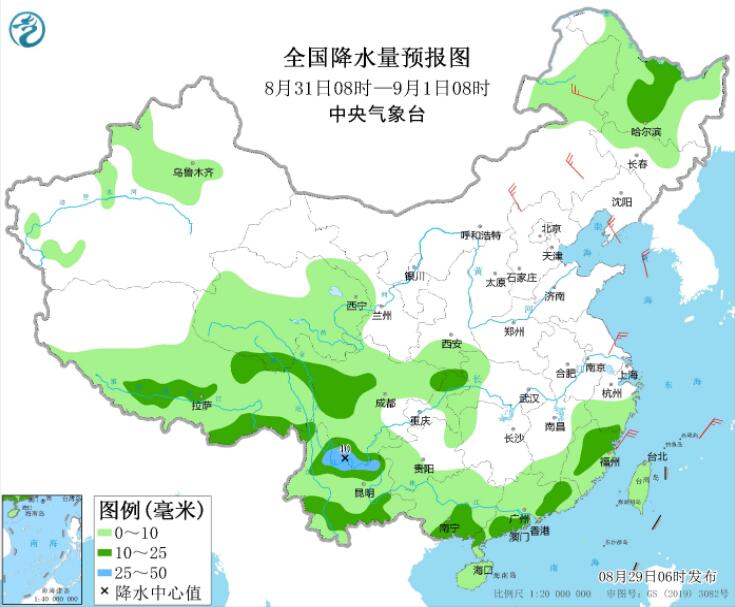 川渝部分地区有大暴雨侵袭 湖南江西最高温仍可超40℃