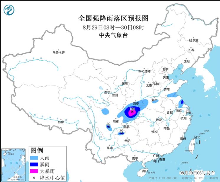 川渝部分地区有大暴雨侵袭 湖南江西最高温仍可超40℃