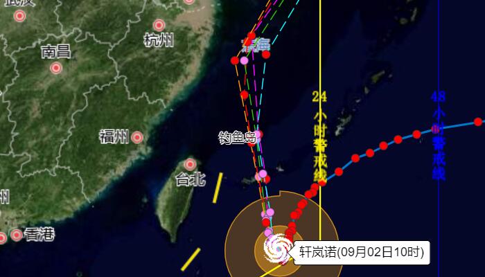 浙江台风11号最新消息：“轩岚诺”与冷空气联手为浙江带来风雨