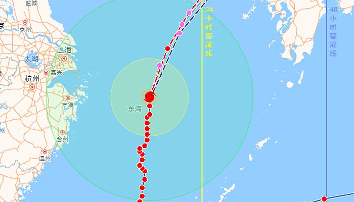 11号台风轩岚诺现在具体位置在哪 第11号台风准确登陆时间地点确定