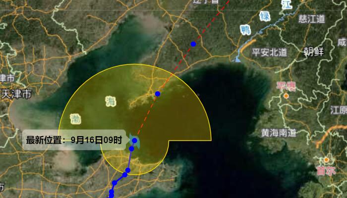 山东台风网第12号台风最新消息 烟台发布台风梅花风雨影响情况