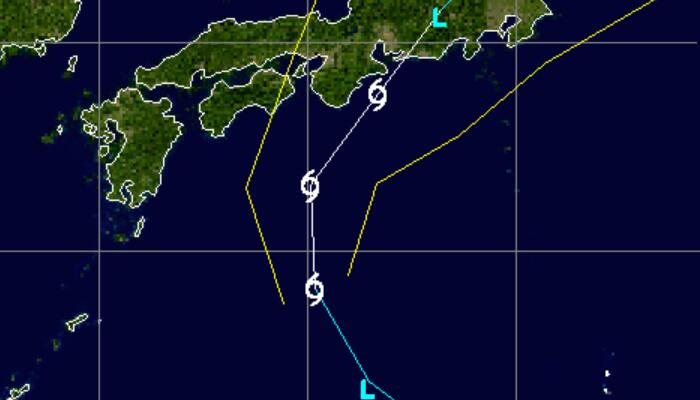 台风奥鹿2022实时路径图 台风路径实时发布系统16号走向
