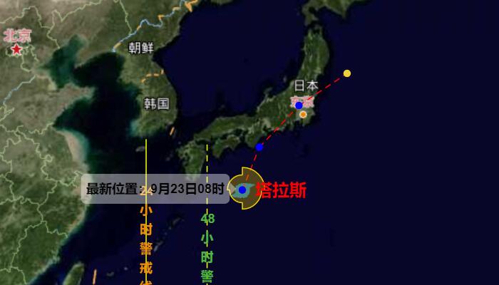 上海台风网塔拉斯最新消息 15号台风会影响上海吗 