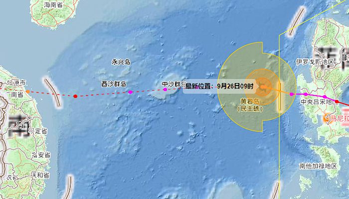 今年第16号台风奥鹿最新消息2022 强台风“奥鹿”已进入南海