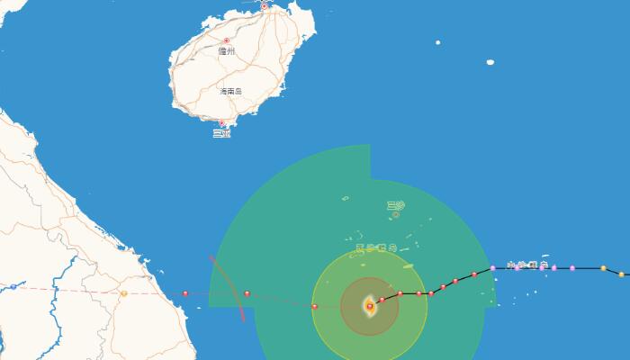 海南16号台风最新消息：“奥鹿”冷空气共同影响海南风雨来袭