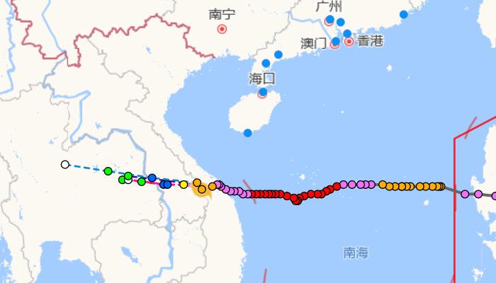 海南台风网第16号台风最新消息 台风奥鹿对海南未来几天的天气影响