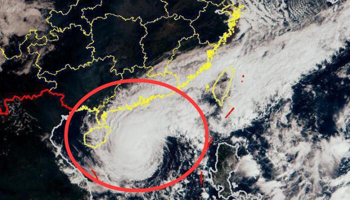 海南台风网第20号台风最新路径图发布消息 台风纳沙加强为强台风级影响海南有强风雨