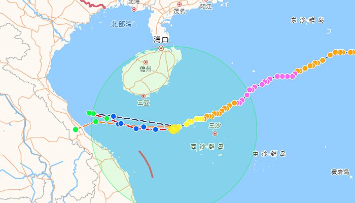 今年第20号台风纳沙最新消息2022 台风“纳沙”减弱为强热带风暴级