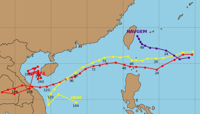 22号台风尼格路径图最新消息 生成后会影响我国吗