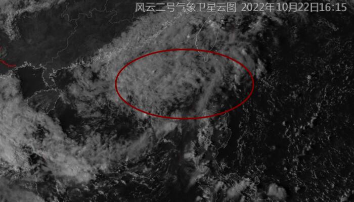 2022热带低压卫星云图分析 今年22号台风尼格什么时候生成