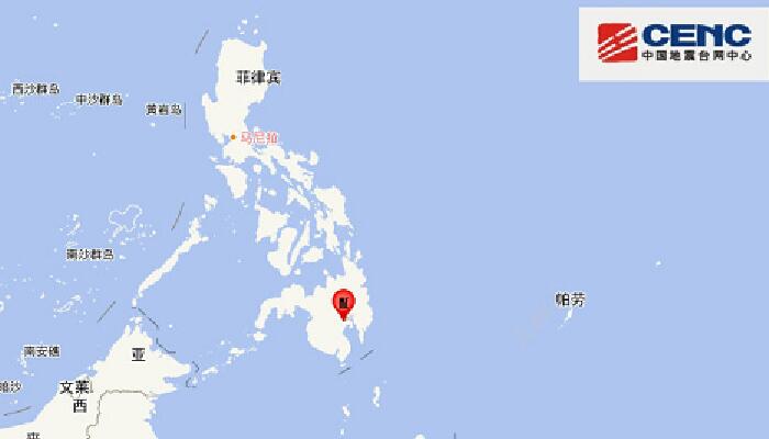 10月24日地震最新消息：菲律宾棉兰老岛发生5.3级地震