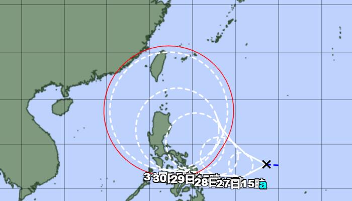 台风尼格未来生成路径走势图 22号台风未来实时路径趋向预测