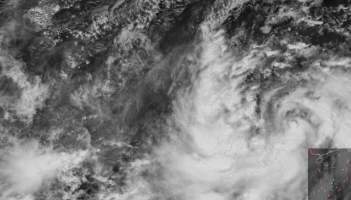 22号台风尼格今日最新卫星云图更新 中央气象台台风尼格高清云图实况