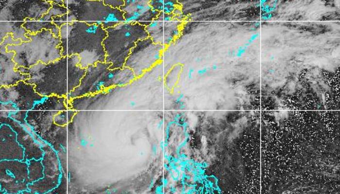 22号台风最新消息卫星云图 “尼格”今日最新高清云图实况