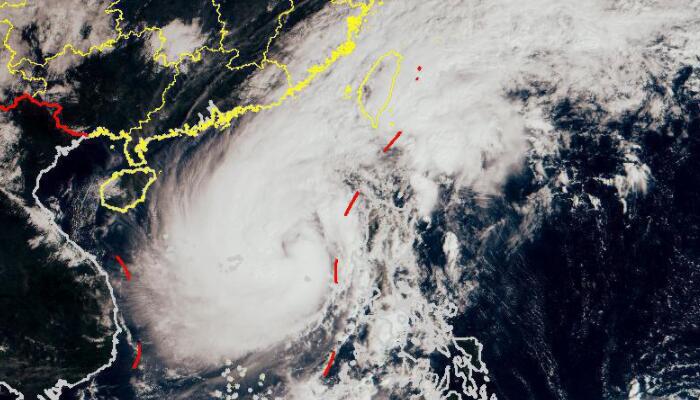 台风“尼格”实时路径图发布系统 台风尼格现在风力级别12级